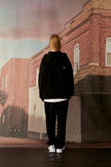 センスロゴフードジップアップ/25P SENSE LOGO HOOD ZIP UP_BLACK