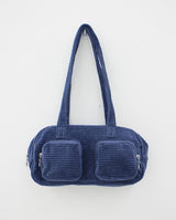 コーデュロイショルダーバッグ/corduroy shoulder bag (2color)