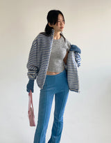 ストライプフリース/Striped Fleece [ Gray ]