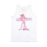 Pink Panther Leaning Against Our Logo Tank Top (3color) (6674858311798)