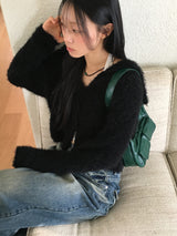Nulet Leather Two Pocket Shoulder Bag