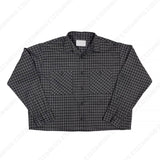 CRミリックチェッククロップドシャツジャケット / CR Milic Check Cropped Shirt Jacket (2 colors)