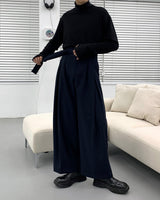 ツインベルトワイドパンツ/SK Twin Belt Wide Pants (3 colors)
