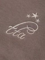 バーシティハーフフットボールスウェットシャツ / VARSITY HALF FOOTBALL SWEATSHIRTS-MUD BROWN