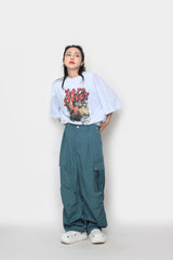 スナップワイドカーゴパンツ / Snap Wide Cargo Pants