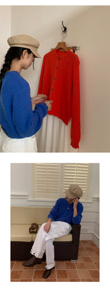 Pro detail knit cardigan