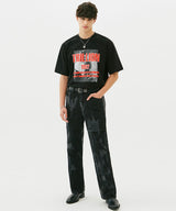 RUDDY RETRO PAPER T-SHIRT (CHARCOAL) (6585245106294)