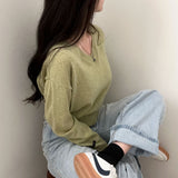 ソフトVネックニットウェア / [Bellide made] Soft V-neck knitwear