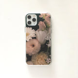 スプリングフラワーBアイフォンケース(ジェリーハード)/[jellhard case]  spring flowers B