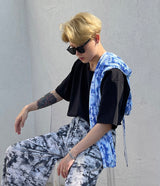 プリントプリーツパンツ / [Made] Printed Pleats Pants (2 colors)