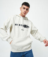 BURST LOGO HOODIE (OTMEAL) (4612192960630)