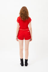 ドゥードゥルチェリースポーツノースリーブ / DOODLE CHERRY SPORTS SLEEVELESS [RED]