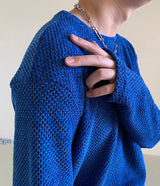 ベルベット ニット Tシャツ / DA Velvet Knit T-shirt (2 colors)
