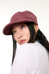 KEPI CORDUROY HAT / DRY ROSE