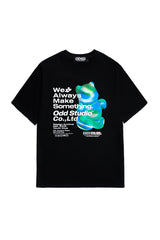 3DベアプリンティングTシャツ/ 3D Bear Print T-shirt - 3COLOR