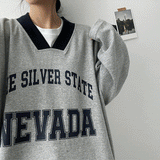 ネヴァカラーVロングスリーブTシャツ/Neva Colored V Long Sleeve Tee