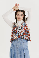 ハンドニットビンテージベスト / HAND KNIT VINTAGE VEST