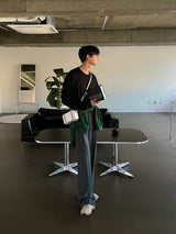 ボックスリングロングスリーブTシャツ