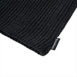 ロゴクリップタグリブドニットビーニー / LOGO CLIP TAG RIBBED KNIT BEANIE