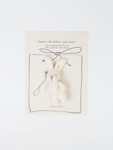 Cosymosy 'For you' Bunny Keyring Card - 5 Color
