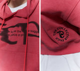 TCP LOGO CROP PIGMENT HOOD