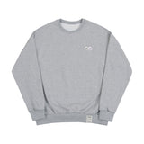 ダブルスマイル刺繡ロゴスウェットシャツ / Double Smile Embroidered Logo Sweatshirt