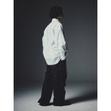 レクシオンカーブドジップオーバーシャツ / REXION CURVED ZIP-OVER SHIRT_WH
