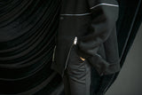 ロゴファスナー オーバーフィットシャーリング フードパーカー/DECF Logo Fastener Over fit Shearling Hoody_DECF (4431928852598)