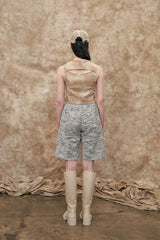 バックスリットベスト / [22S] BACK SLIT VEST / LIGHT BEIGE