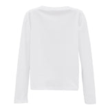 シャーリングロゴクロップTシャツ / 223 X SHIRRING LOGO CROP T - WHITE
