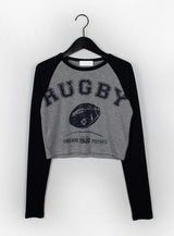 ラグビークロップTシャツ / Rugby Crop T-shirt
