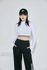 ブレイジングハイバンドクロップTシャツ / (9047) Blazing High Band Crop Tee