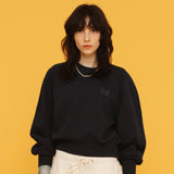 クロップスウェットシャツ/CROP SWEAT SHIRT_NAVY