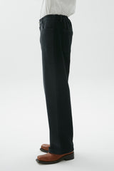 スプライスドデニムパンツ / Spliced Denim pants (black)