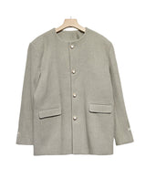 ソールドウィンターツイードジャケット/Sold winter tweed jacket (2 color)