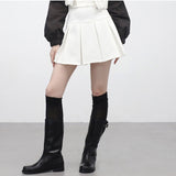 B& wide pleated skirt