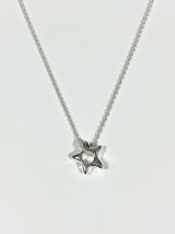 white star Necklace