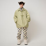 RIBBON PADDED JUMPER, GREEN