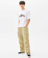 TWO TUCK CARGO STRING JOGGER PANTS (BEIGE) (6585162563702)