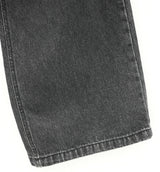 ピンタックブラックブルーワイドパンツ / no.5108 Pintuck Black Blue Wide Pants