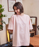 フラワー半袖Tシャツ