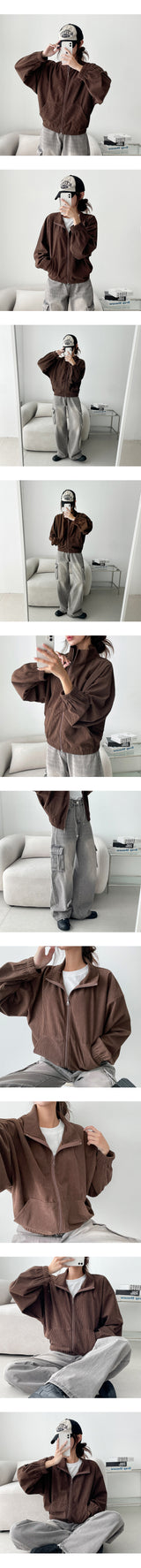 Ain Banding Golden Zip-Up Jumper