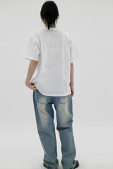 ヒューマンプリントショートスリーブTシャツ / Human printing short sleeve T-shirt (2color)