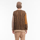 カッティングニット / Cutting Knit Brown