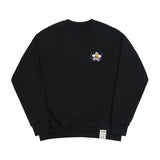 Drawing Letter Flower Smile Sweatshirt_Purple Logo