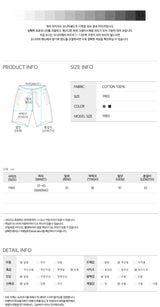 2タックコットンバルミューダパンツ / Two Tuck Cotton Bermuda Pants