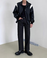 ハーフムーンバーシティジャケット/EV Half Moon Varsity Jacket (2 colors)