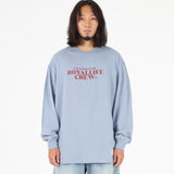 RLLR1103 クルーロゴロングスリーブ/RLLR1103 Crew Logo Long Sleeve - Light Blue