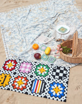 グラニー スクエア マット / GRANNY SQUARE MAT MULTI COLOR