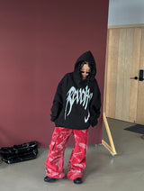 [UNISEX] ストリートオーバーサイズ機能フーディ